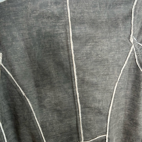 Anthropologie AMADI
Camilla Faux Sueded
Sherpa Wrap Open Long Jacket Medium - Picture 7 of 7